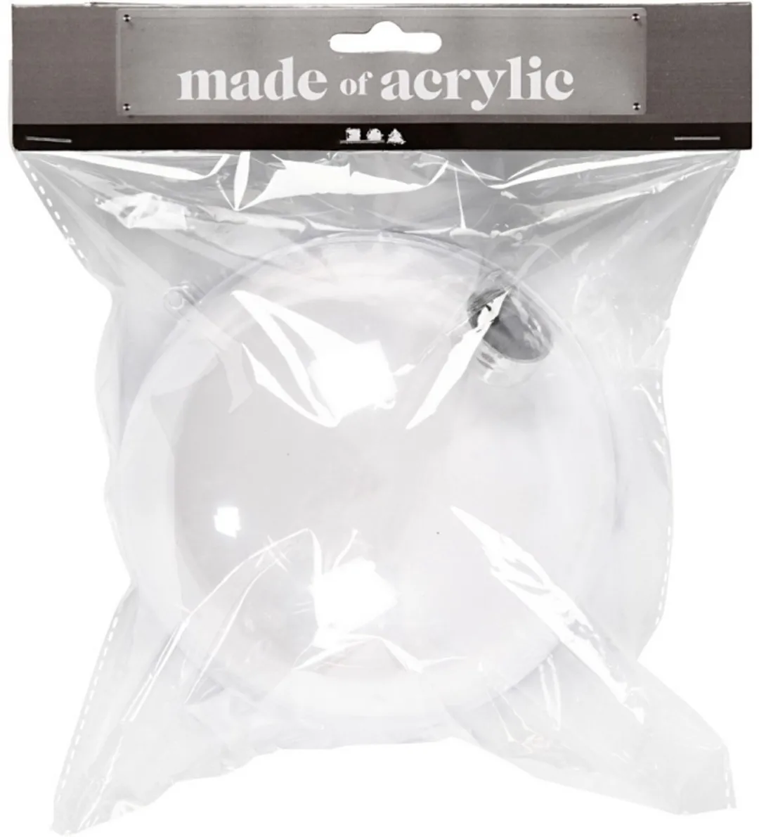 Creativ Company Acryl Bal - Ø13,6cm - Wit