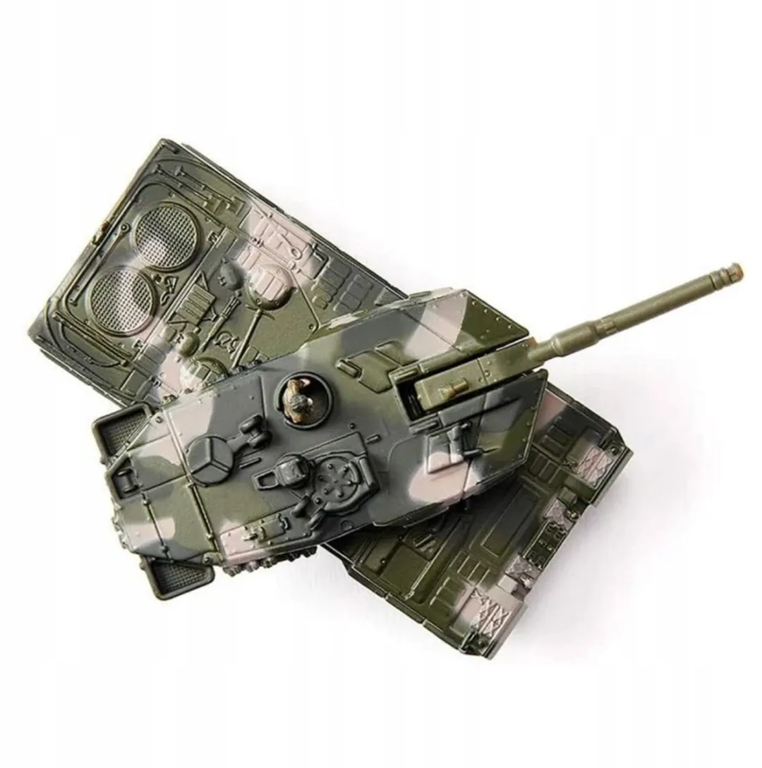 SIKU 8316 Metal Tank - Bruin/Groen/Zwart