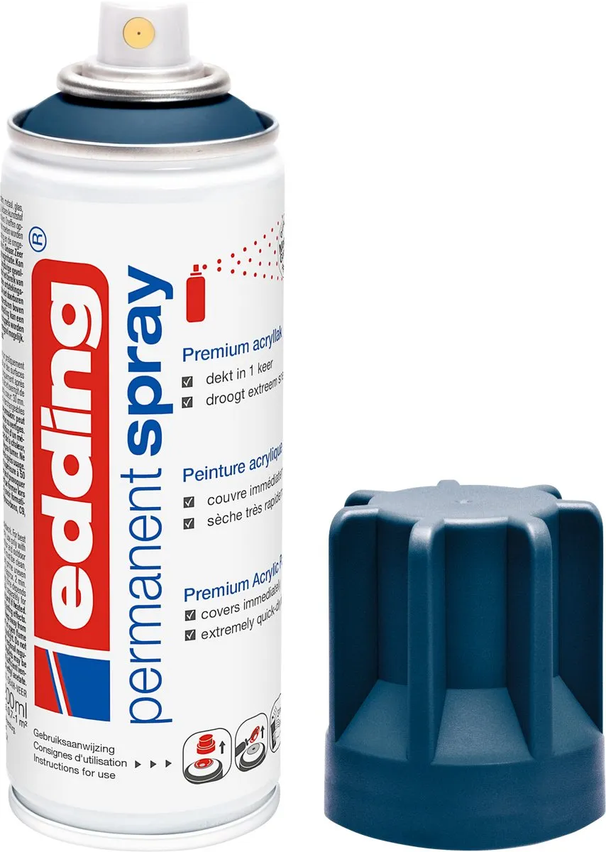 edding 5200 Spuitverf Elegant Midnight Mat 200ml