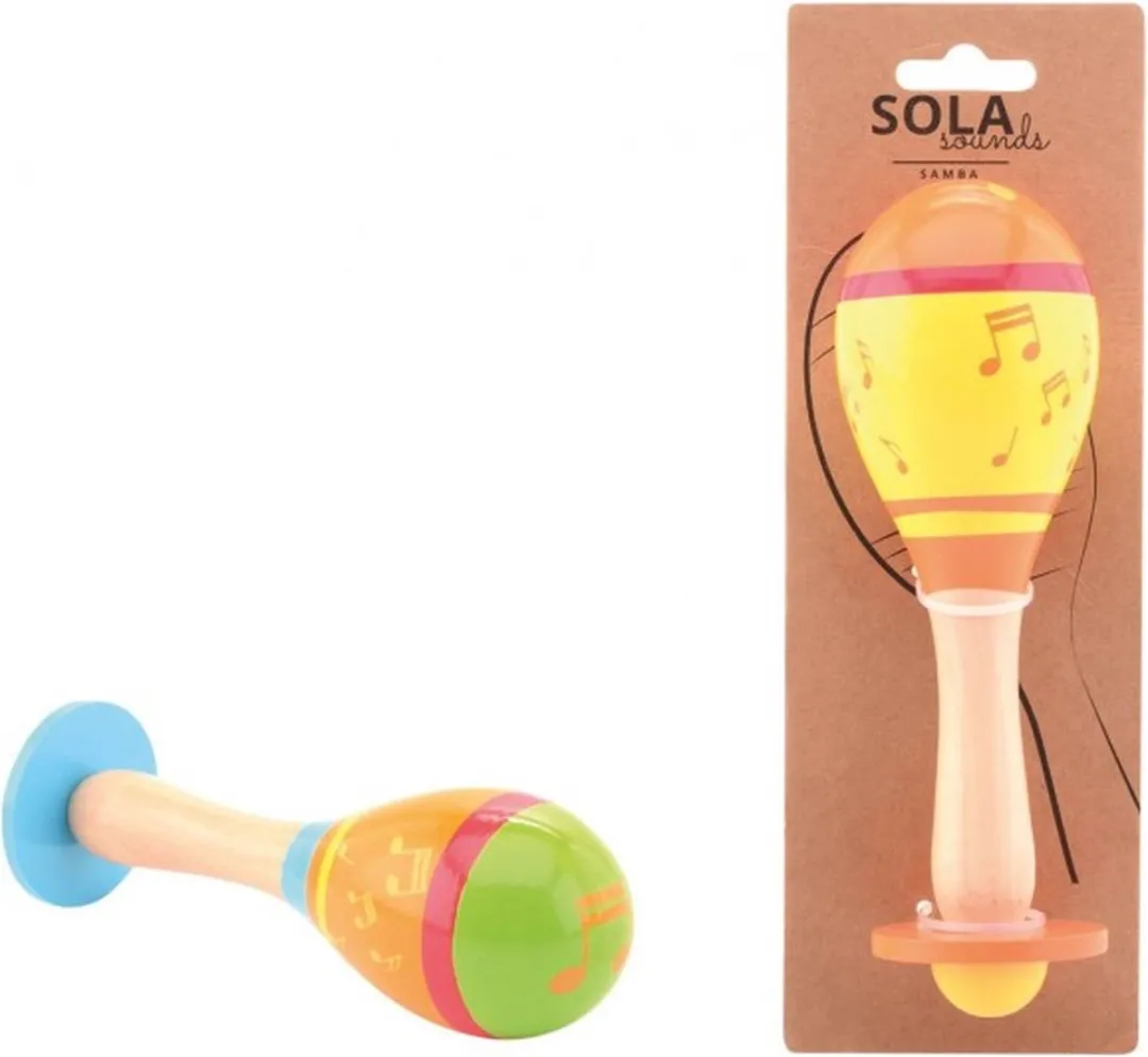 Johntoy Sola Sounds Houten Maraca