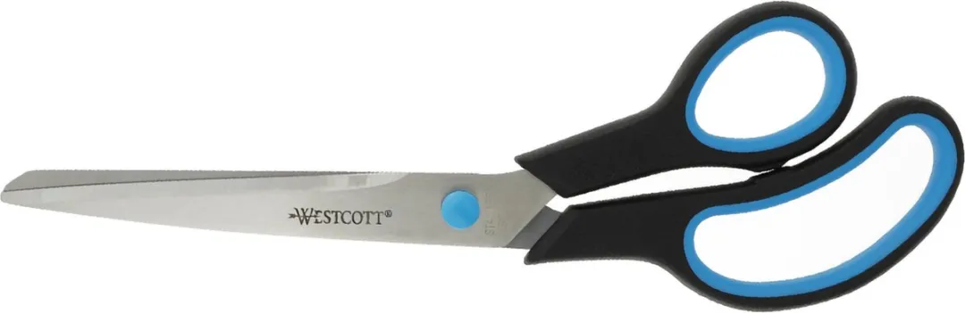 Westcott Easy Grip Scharenset 3-delig 14/20/24cm - RVS - Zwart/Blauw