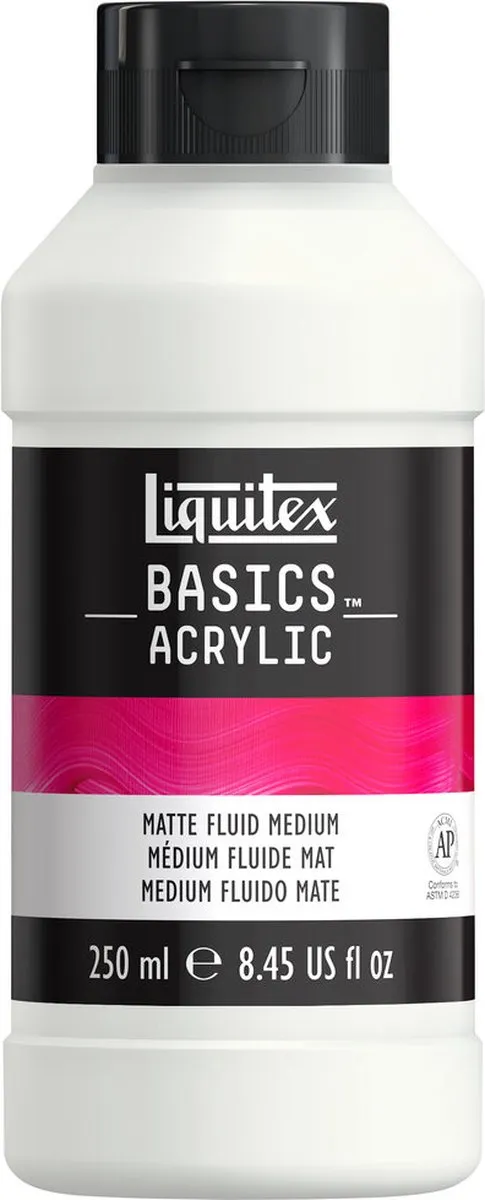 Liquitex Basics Vloeibaar Mat Medium 250ml
