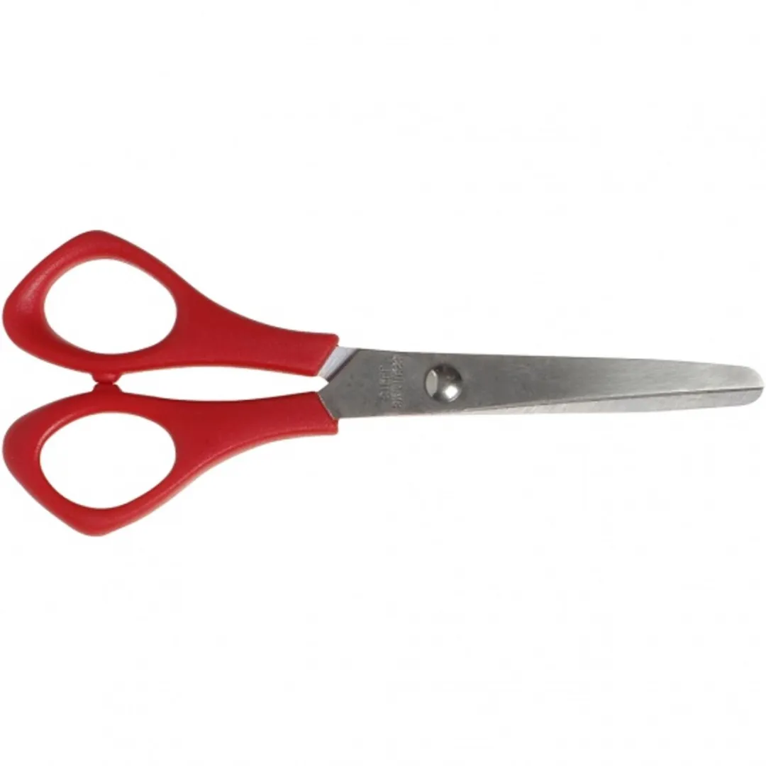 Creativ Company Creotime Kinderschaar 14cm - Rood - Linkshandig