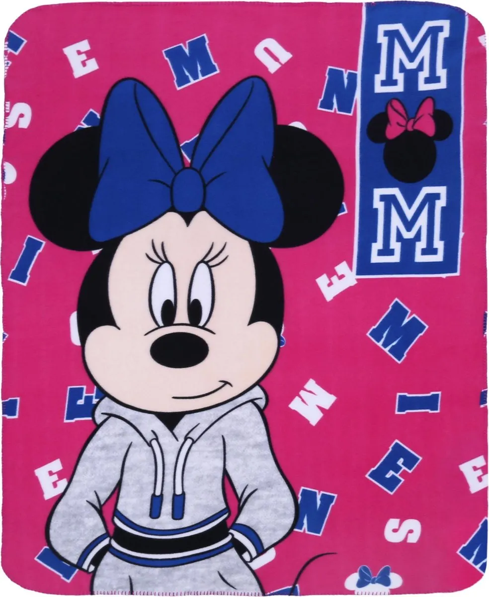 Disney Minnie Mouse Fleece Deken 120x140cm