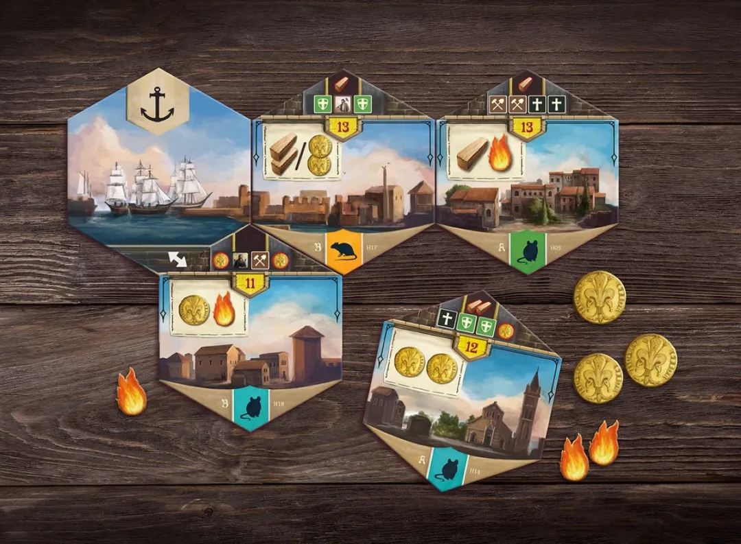 Jumping Turtle Games Messina 1347 Bordspel - 1-4 Spelers