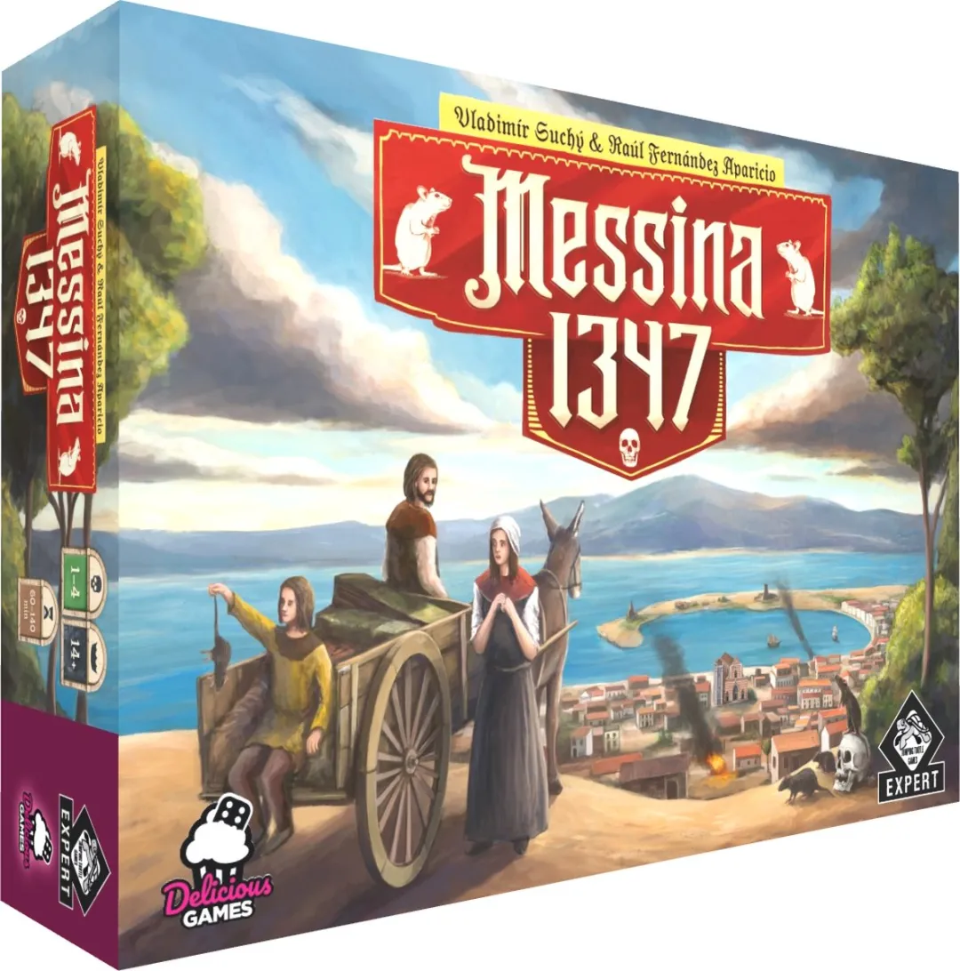 Jumping Turtle Games Messina 1347 Bordspel - 1-4 Spelers
