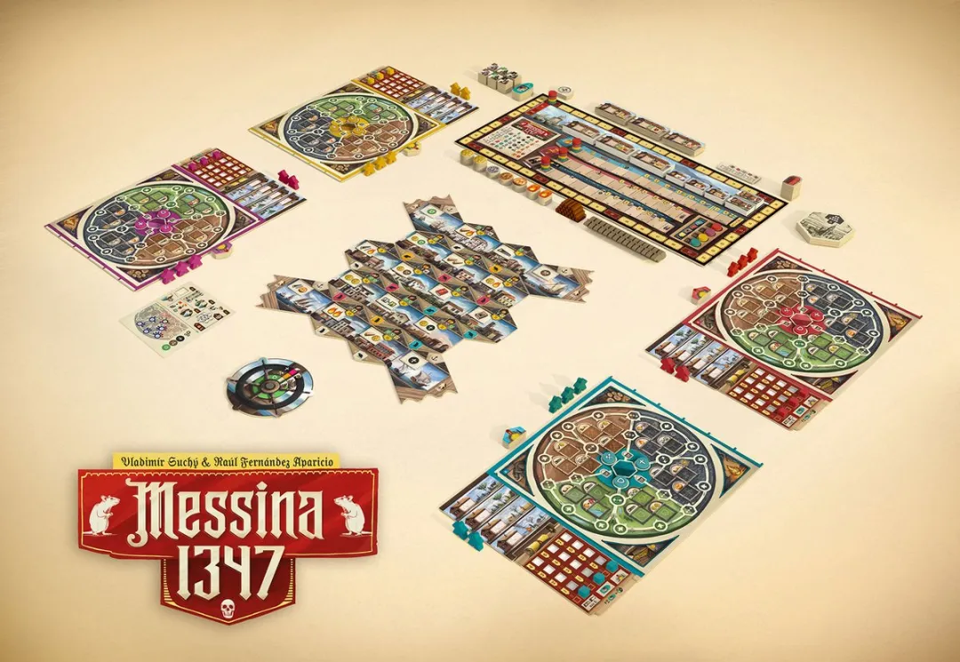 Jumping Turtle Games Messina 1347 Bordspel - 1-4 Spelers