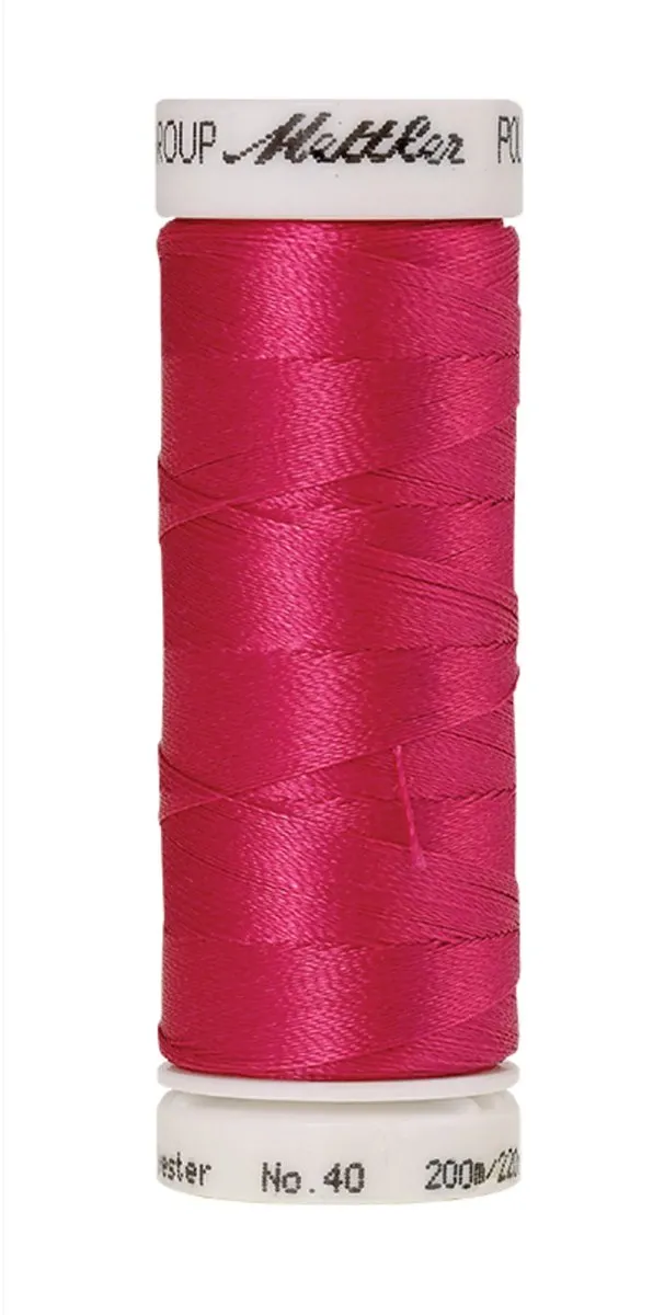 Amann Mettler Polysheen Borduurgaren Roze 200m