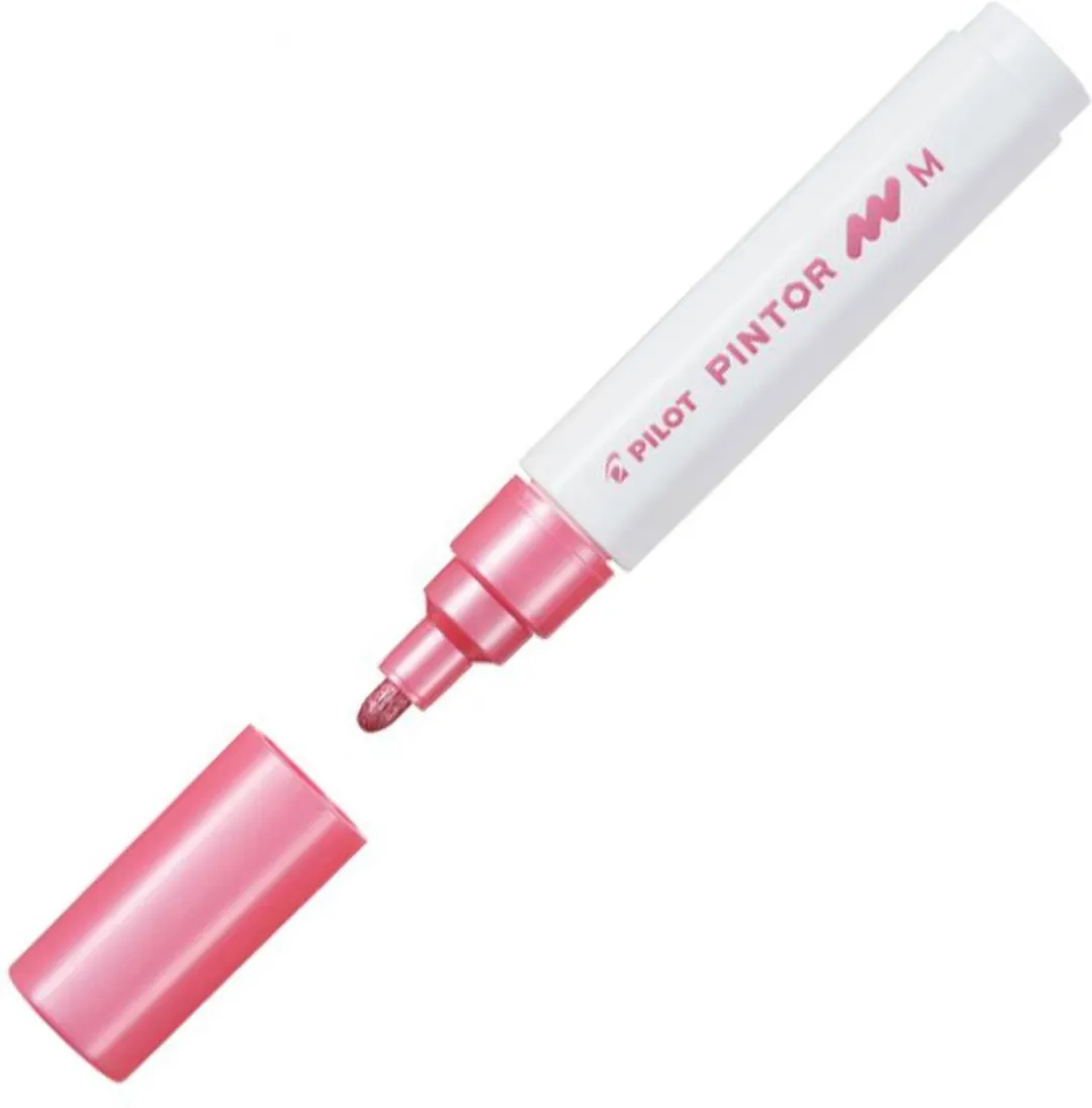 Pilot Pintor Metallic Roze Verfstift 1,4mm