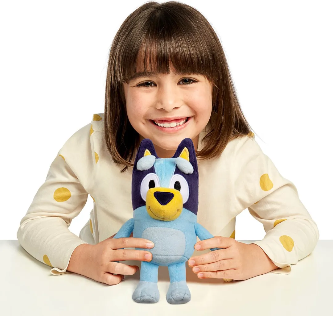 Moose Toys Bluey Knuffel - Blauw