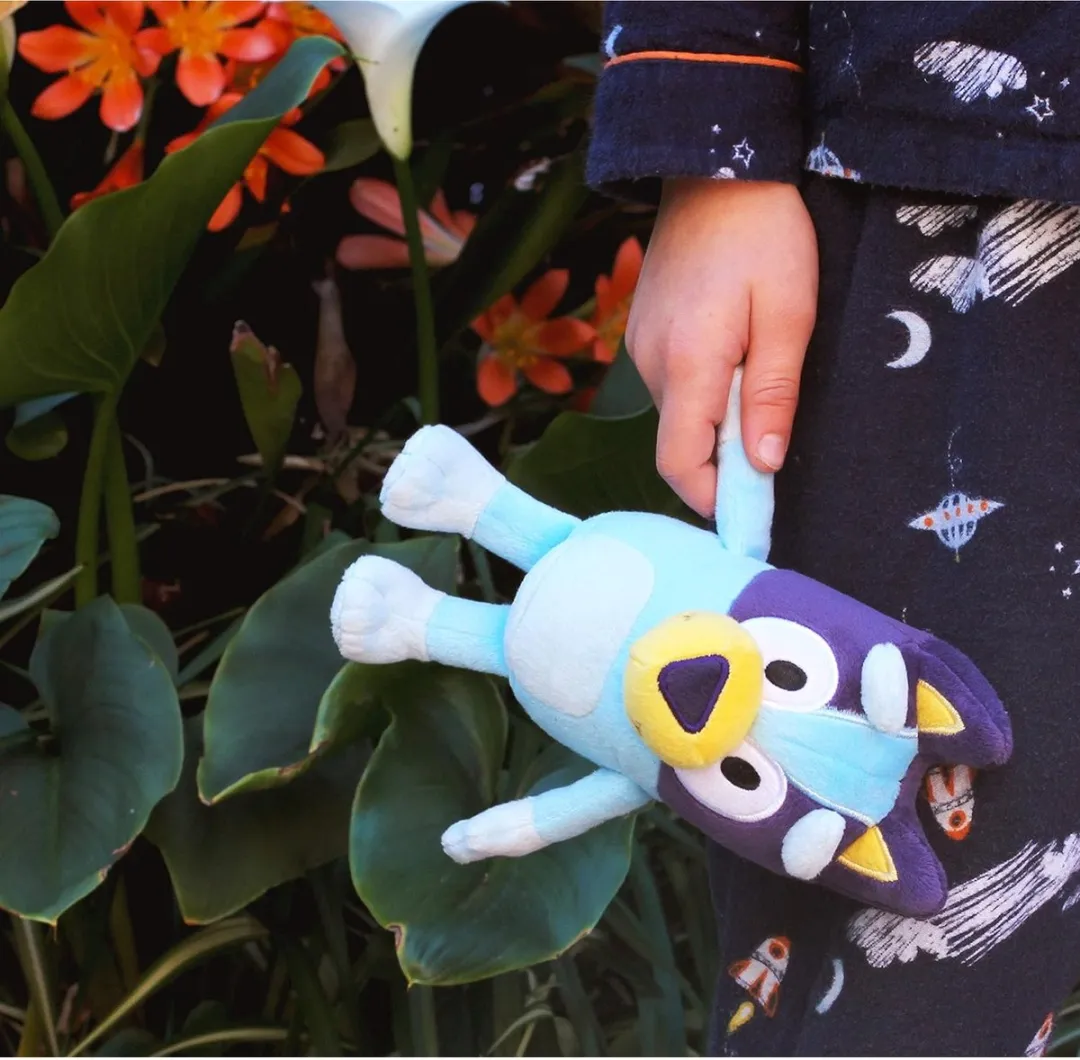 Moose Toys Bluey Knuffel - Blauw
