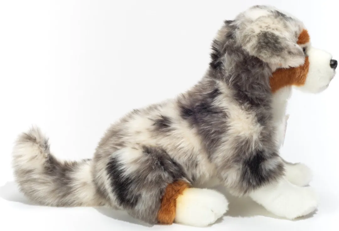 Teddy Hermann Knuffeldier Hond Australische Herder - 30 cm - Multi