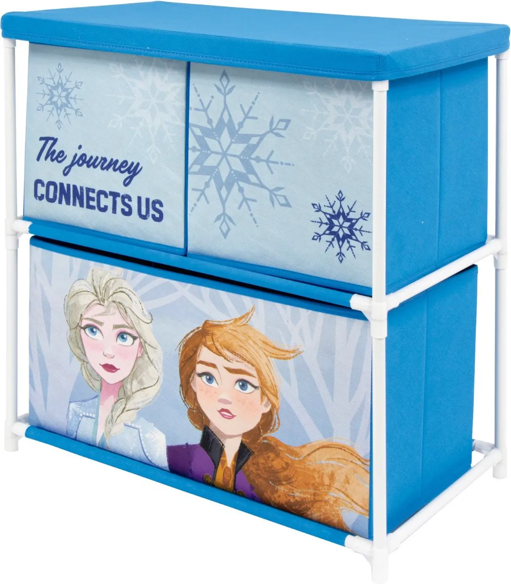 Disney Frozen Opbergkast 60cm - 3 Lades - Blauw - afbeelding 6 van 6