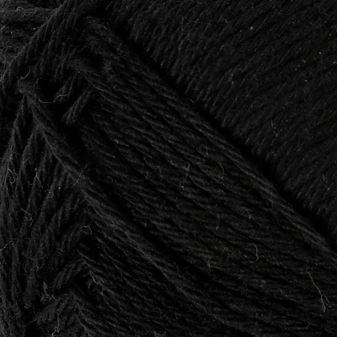 Creativ Company Katoengaren 8/8 50g - Zwart