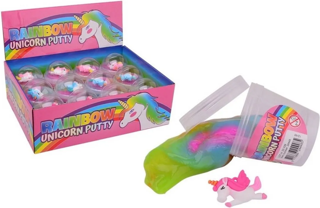 Johntoy Unicorn Slijm - Multicolor
