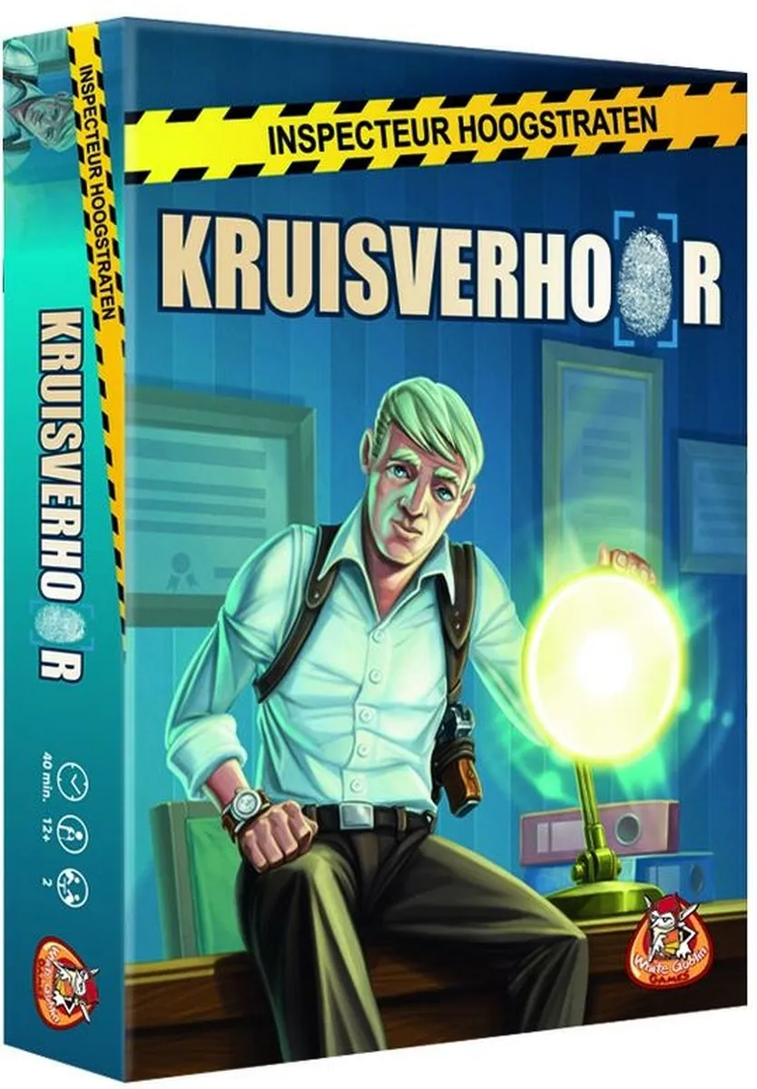 White Goblin Games Inspecteur Hoogstraten Kruisverhoor