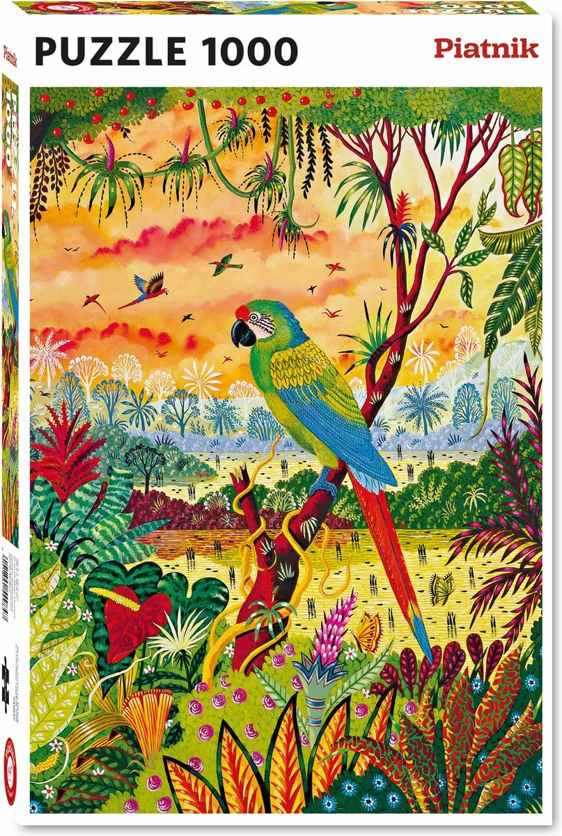Piatnik Great Green Macaw Puzzel 1000 Stuks