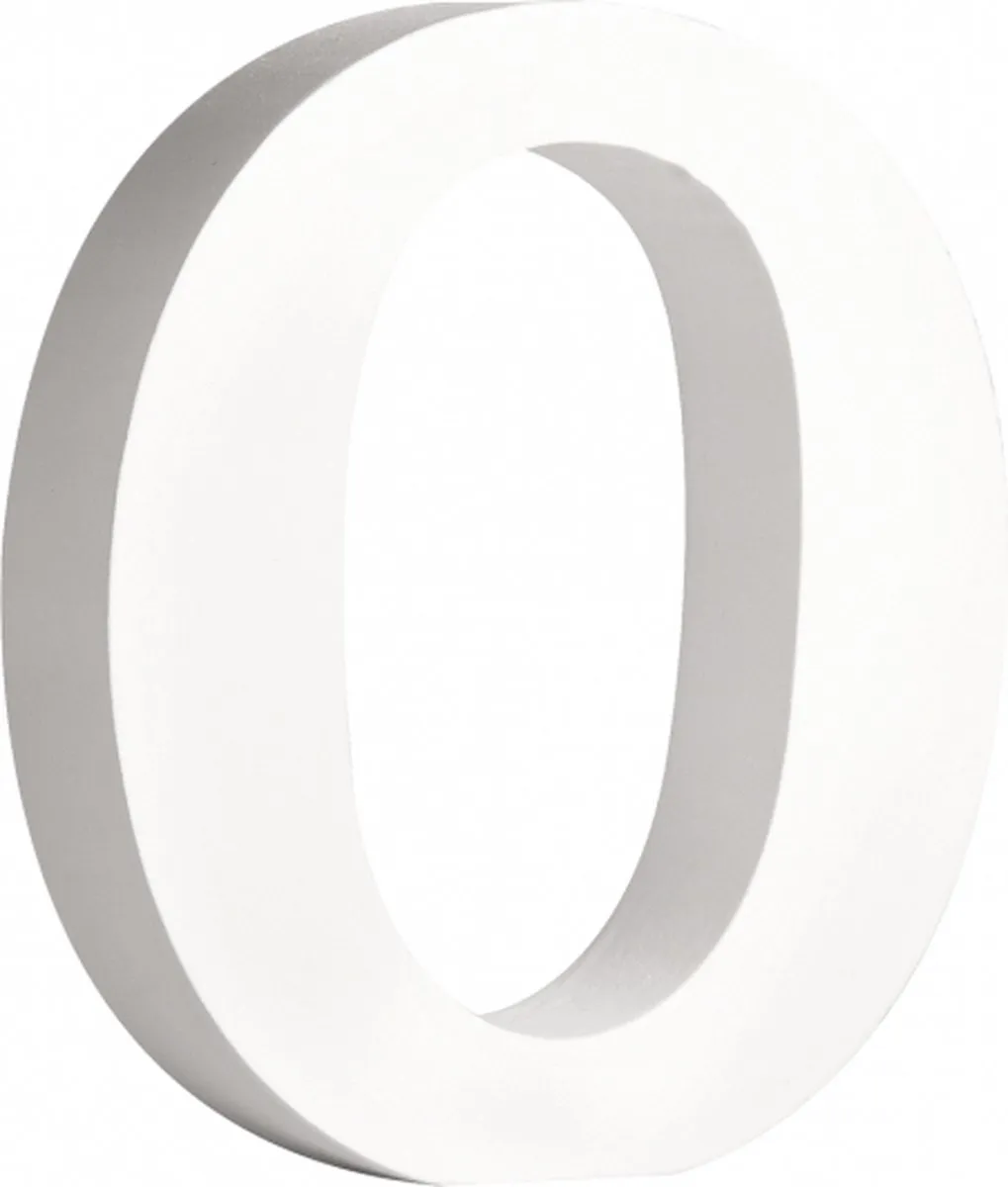 Rayher Houten Letter O 11cm