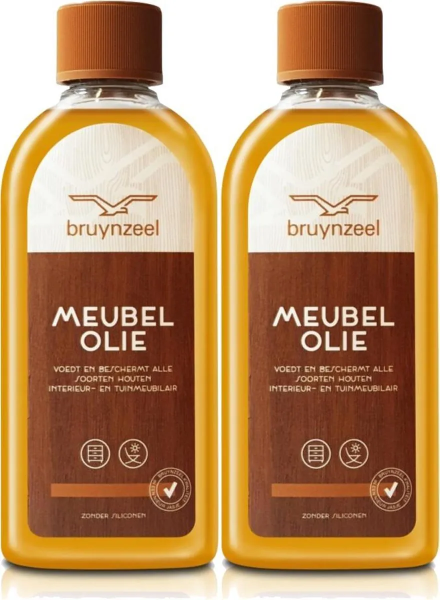 BRUYNZEEL Meubelolie Multi Pack 2x200ml - Transparant