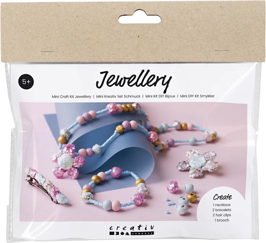 Creativ Company Mini Hobbyset Sieraden Glitter Clay
