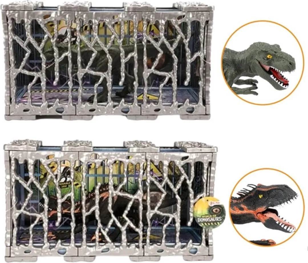 Toi-Toys Dinosaurus in Kooi 37545Z - Multicolor
