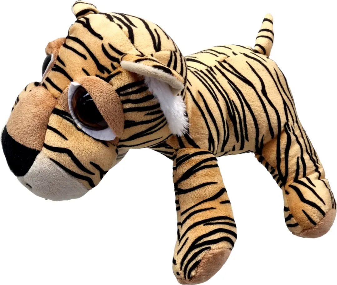 Unitoys Tijger Thomas Knuffel - 28cm - Bruin