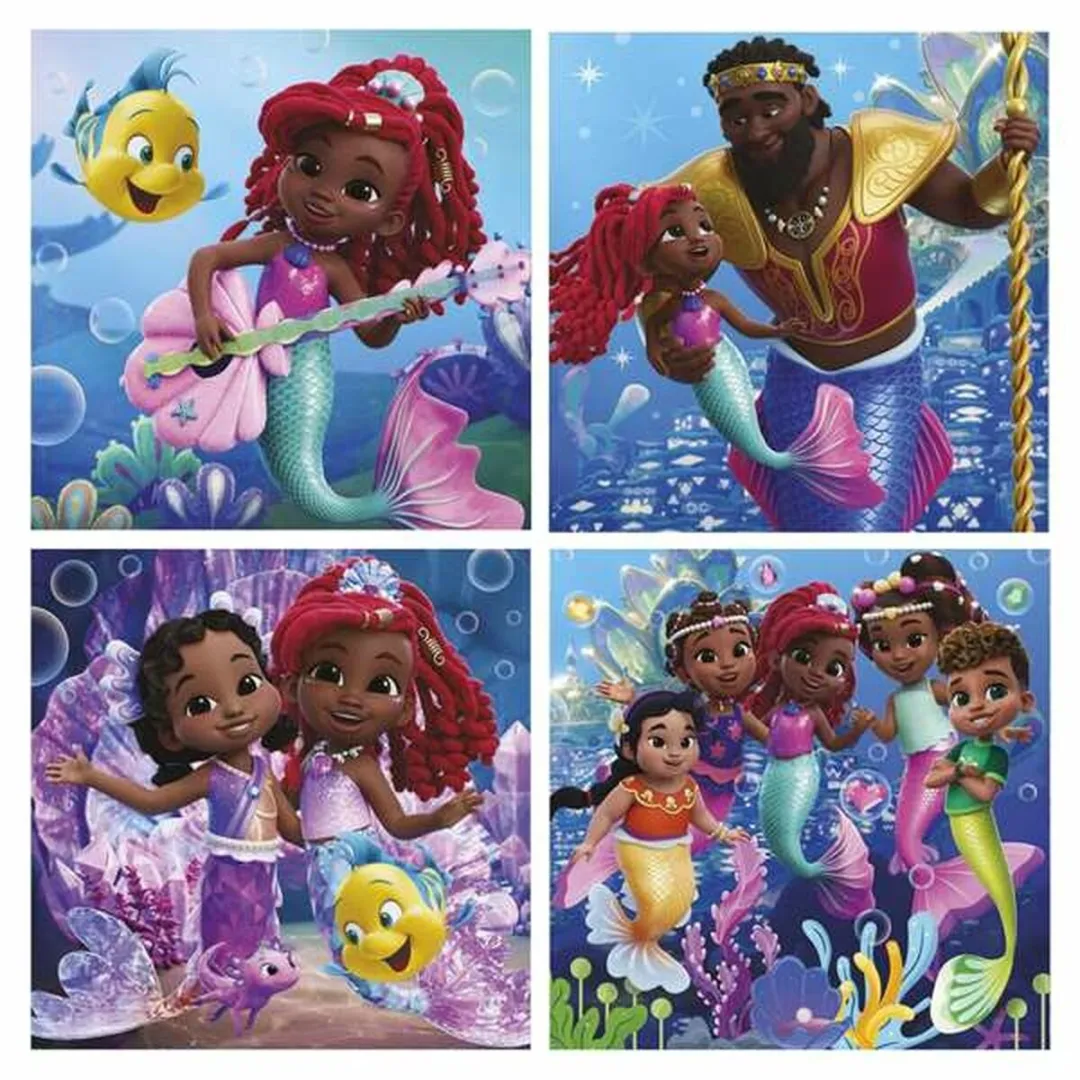 Educa Ariel Puzzels - 4 Stuks