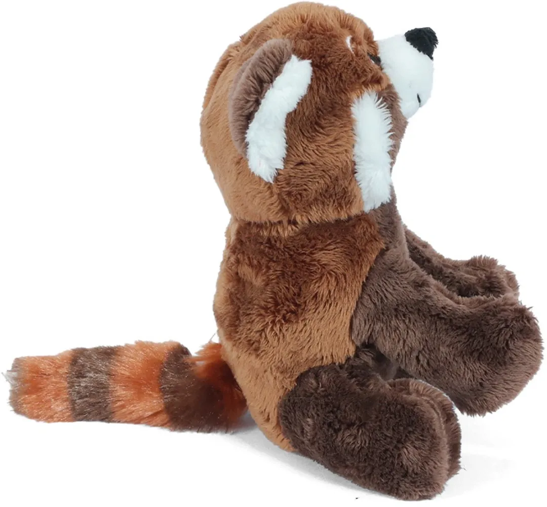 PIA Soft Toys Rode Panda Pluche Knuffel - 13 cm