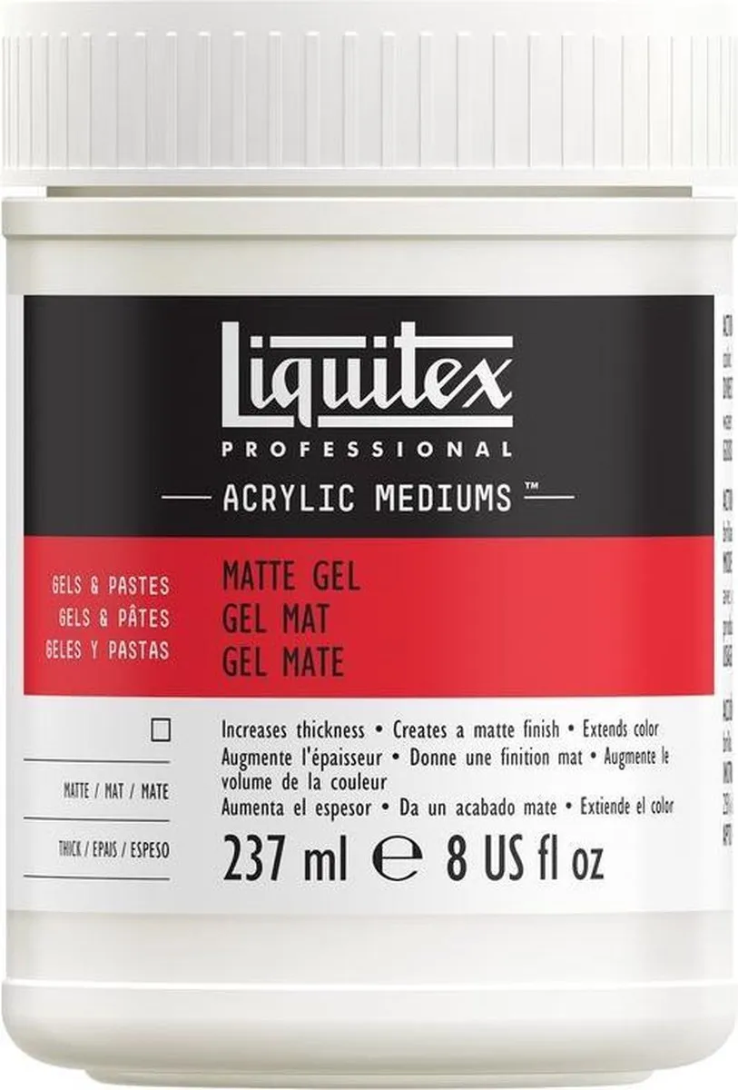 Liquitex Professional Mattes Gel Medium 237ml