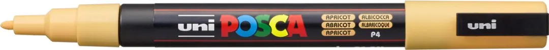 Posca Uni Verfmarker 3M Abrikoos