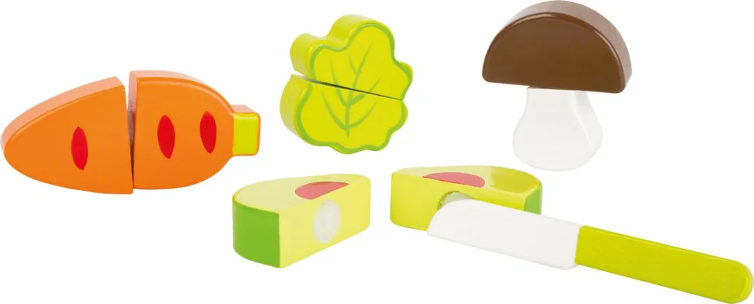 Small Foot Houten Groente Speelset - Wit