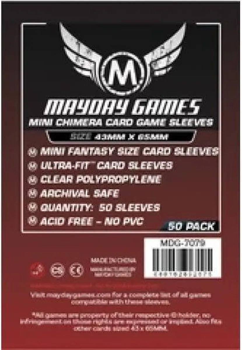 Mayday Games Card Sleeves MDG-7079