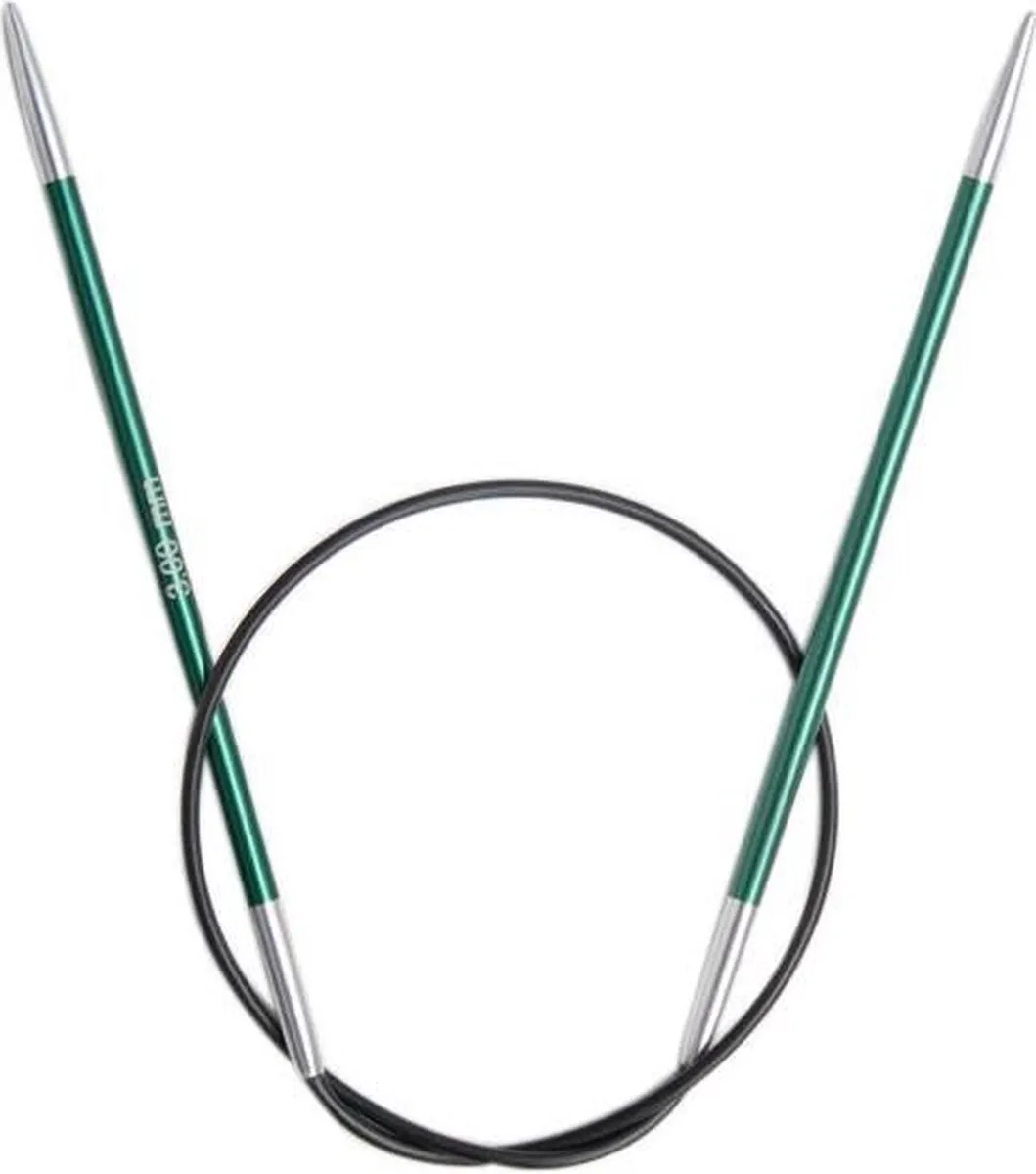 KnitPro Zing Rondbreinaalden 40cm - 2.00mm t/m 8.00mm Multikleur