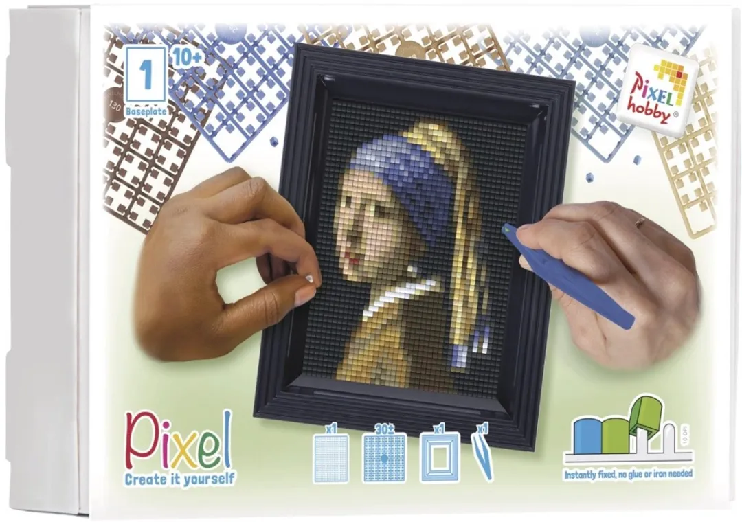 Pixelhobby Geschenkverpakking Meisje met parel