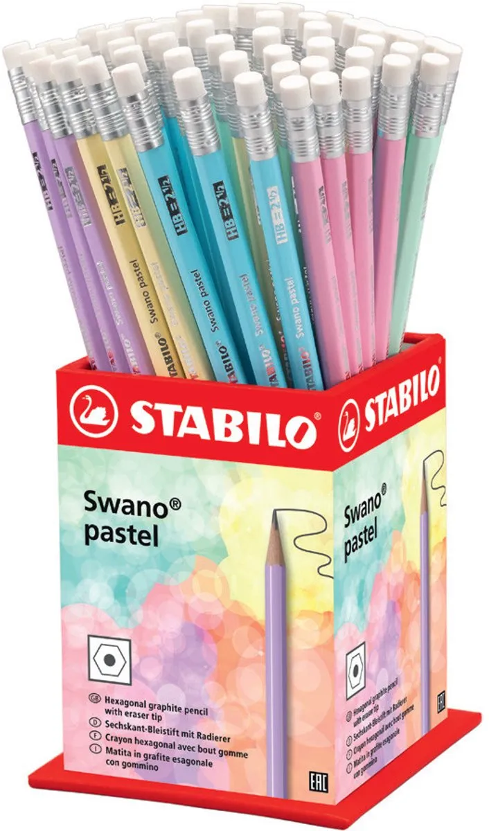 STABILO Swano Pastel HB 72 stuk(s)