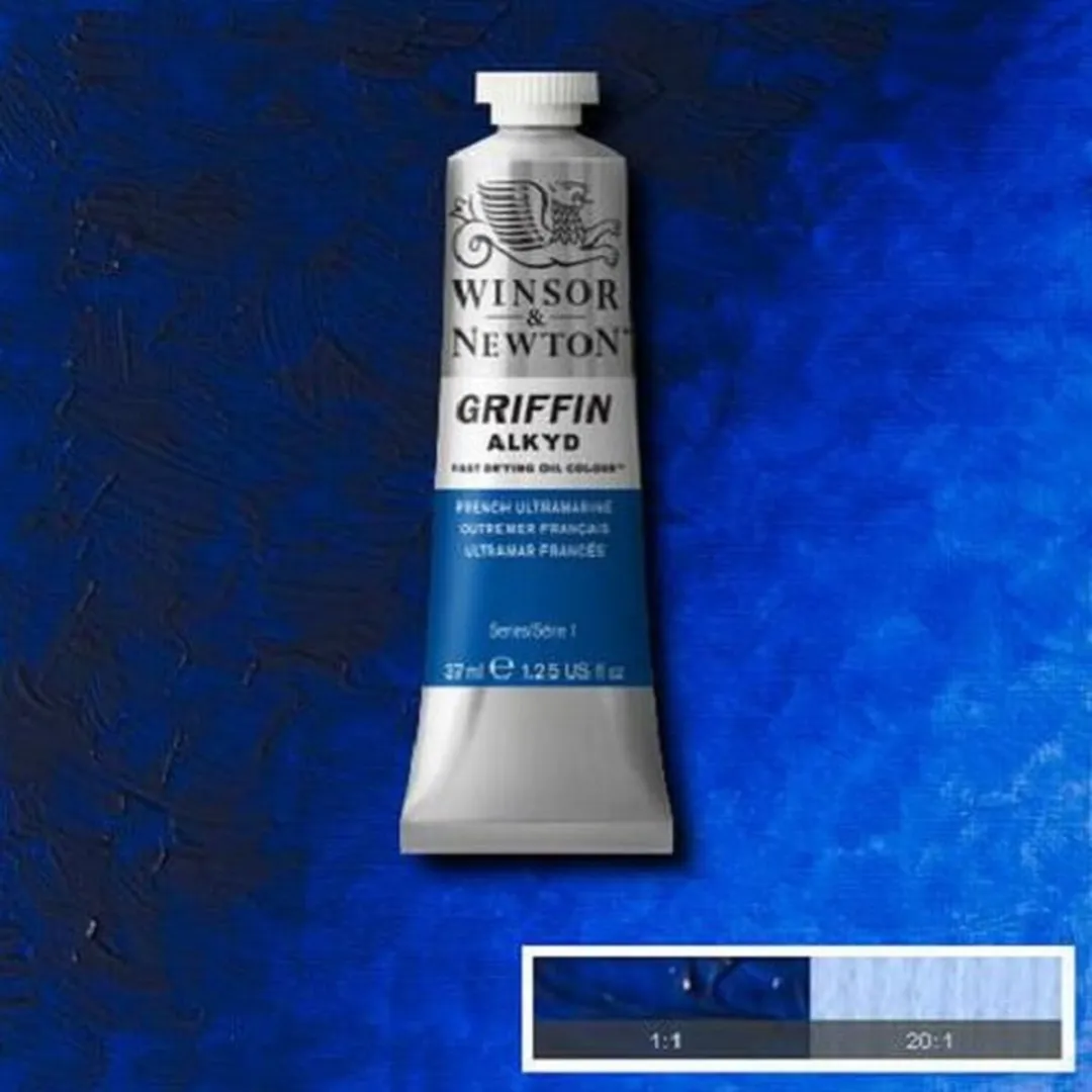 Winsor & Newton Griffin Alkyd Olieverf French Ultramarine 263