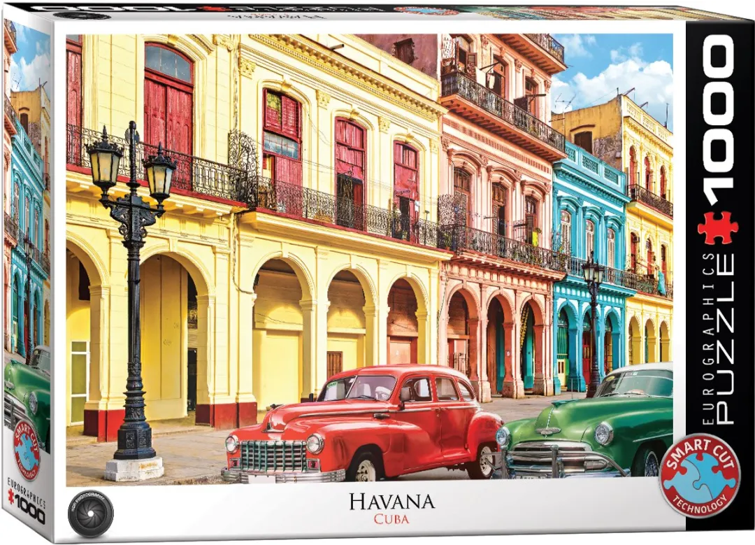 Eurographics La Havana Cuba Legpuzzel 1000 Stuks