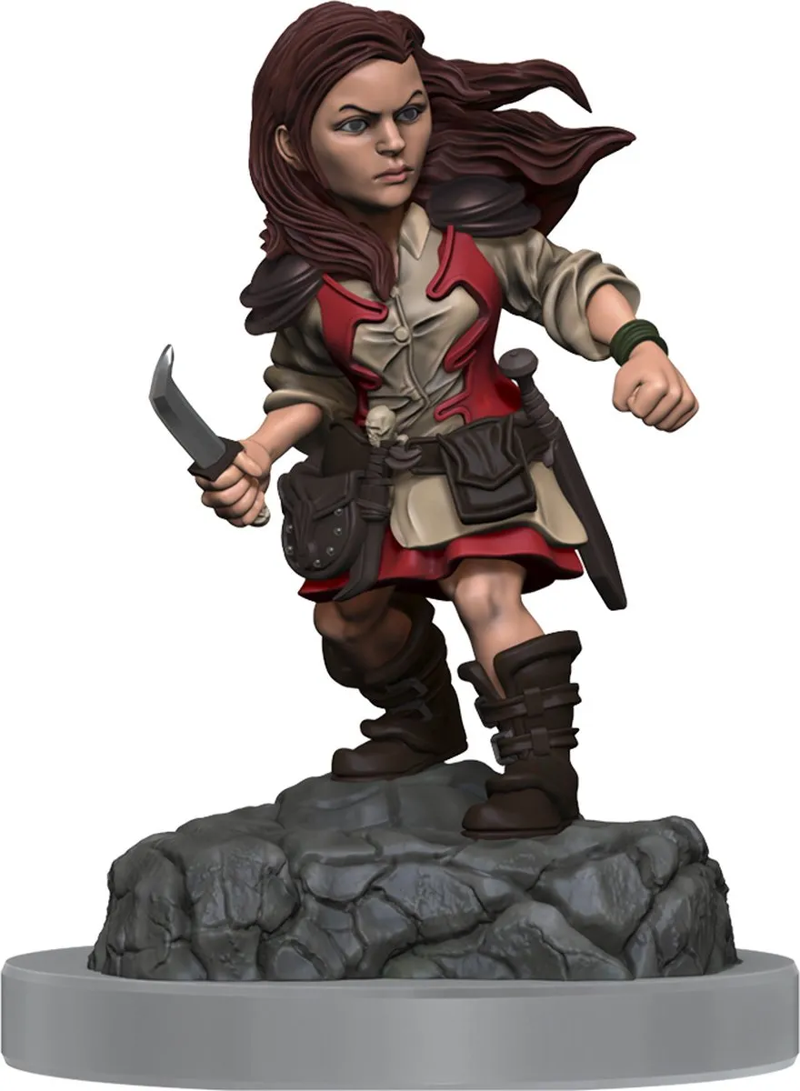 Wizkids D&D Nolzur's Marvelous Miniatures Halfling Rogue Female 2