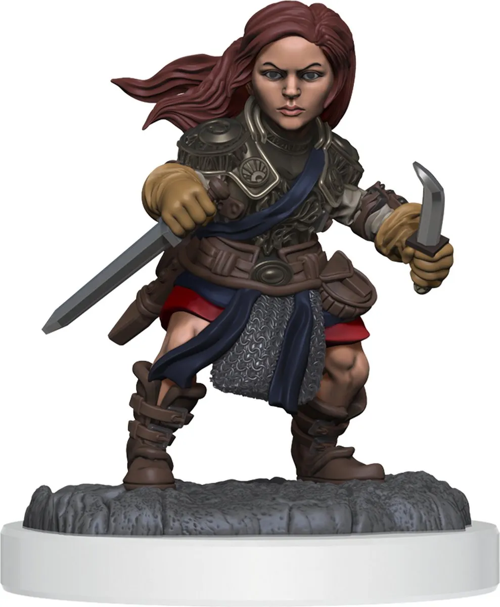 Wizkids D&D Nolzur's Marvelous Miniatures Halfling Rogue Female 2
