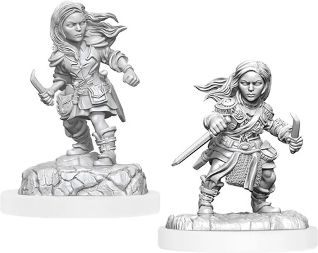 Wizkids D&D Nolzur's Marvelous Miniatures Halfling Rogue Female 2