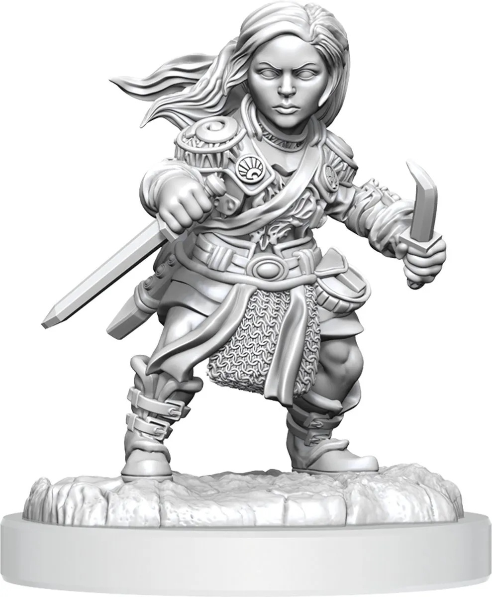 Wizkids D&D Nolzur's Marvelous Miniatures Halfling Rogue Female 2