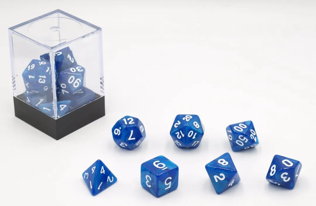 HOT Games Dobbelstenen Set 7 Stuks