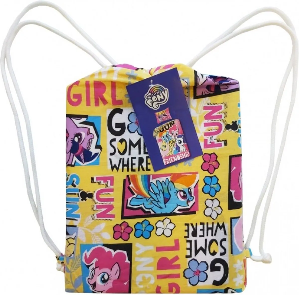 My Little Pony Dekbedovertrek Friendship - 140 x 200 cm + 70 x 90 cm - Katoen