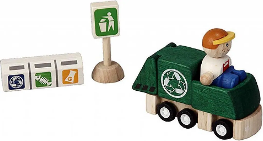 Plantoys 6243 Recycling Truck Set
