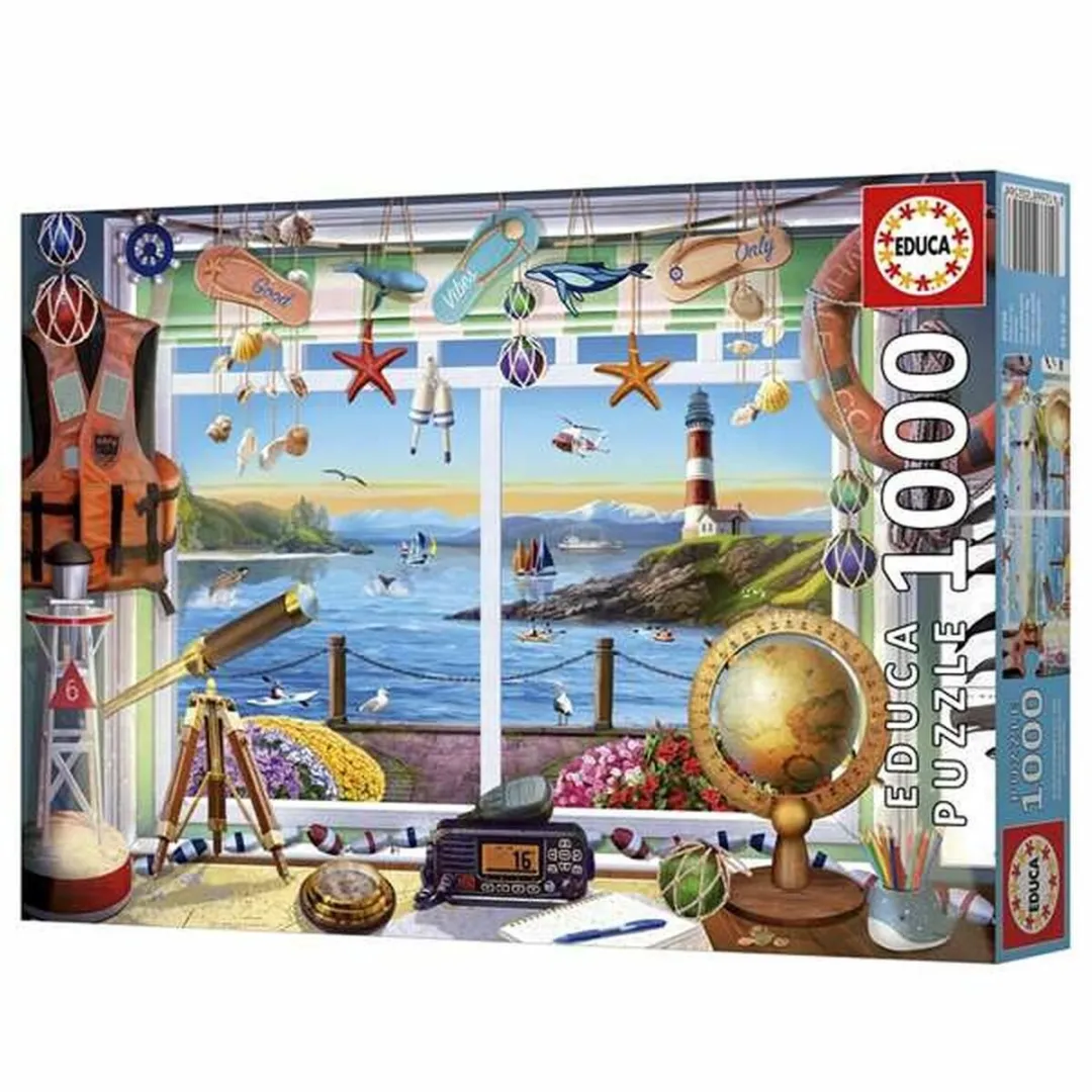 Educa Leven In De Haven Puzzel 1000 Stuks