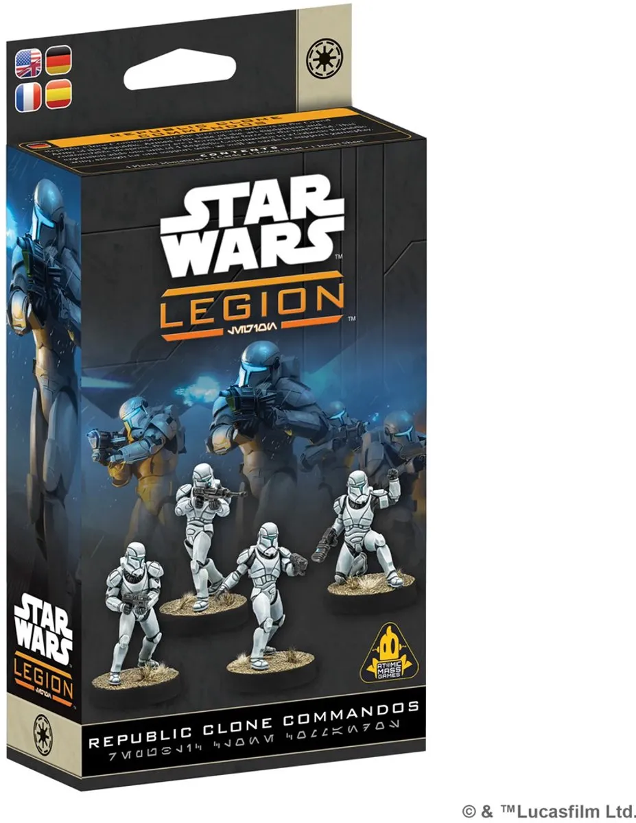 Atomic Mass Games Star Wars Legion Republic Clone Commandos SWQ26
