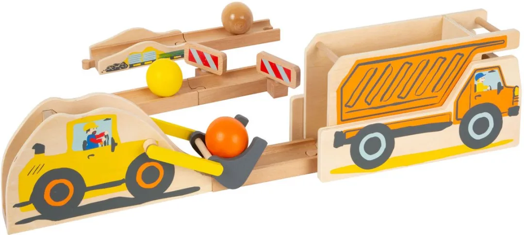 Small Foot Houten Knikkerbaan Junior Bouwplaats