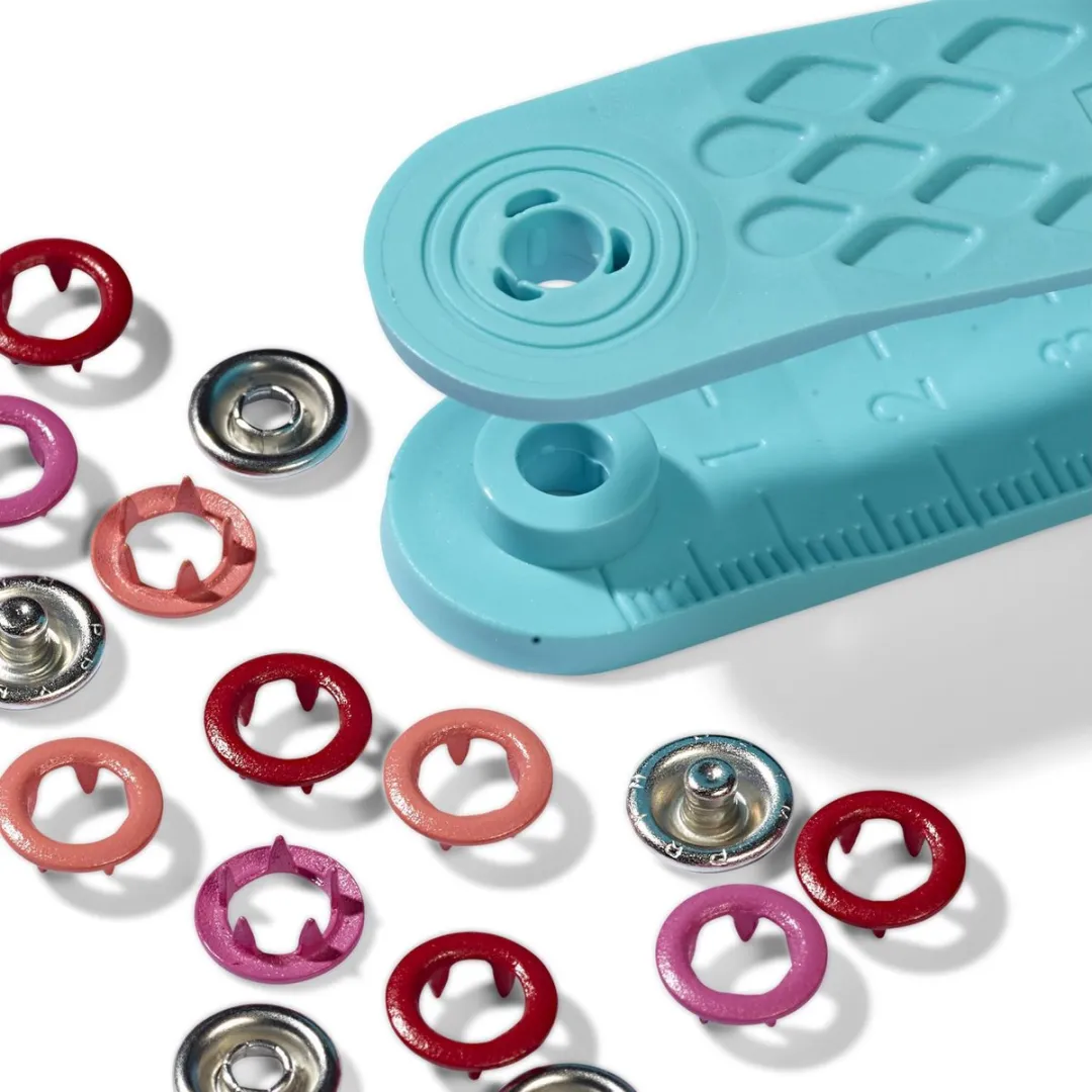 Prym Love Drukknopen Jersey 8mm - Rood - 21 Stuks