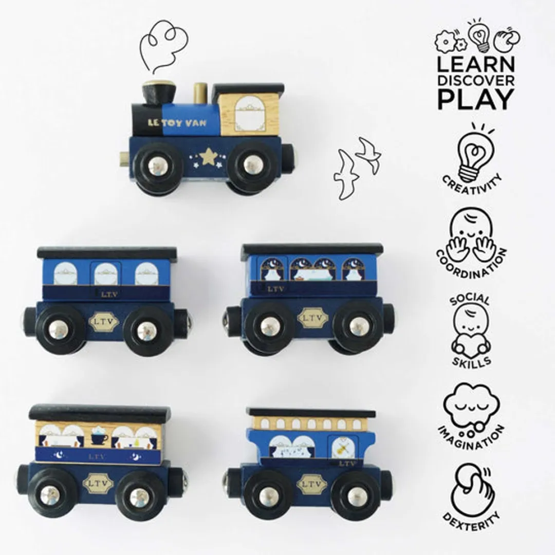 Le Toy Van Schemertrein TV712 - Blauw