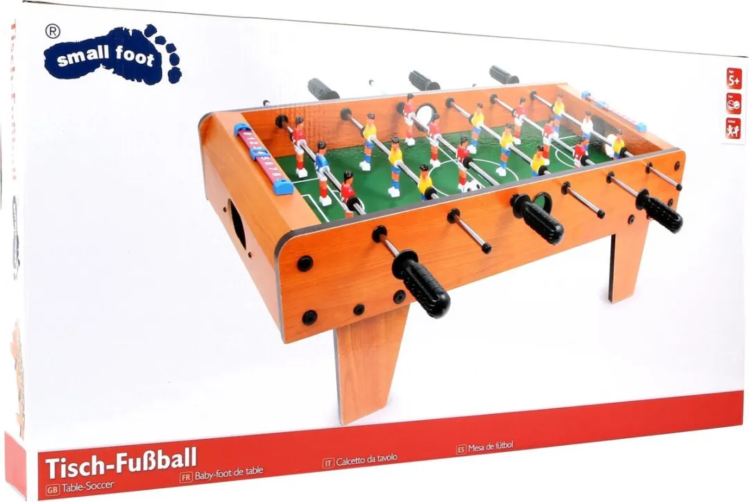 Small Foot Houten Tafelvoetbal 6702 - Bruin